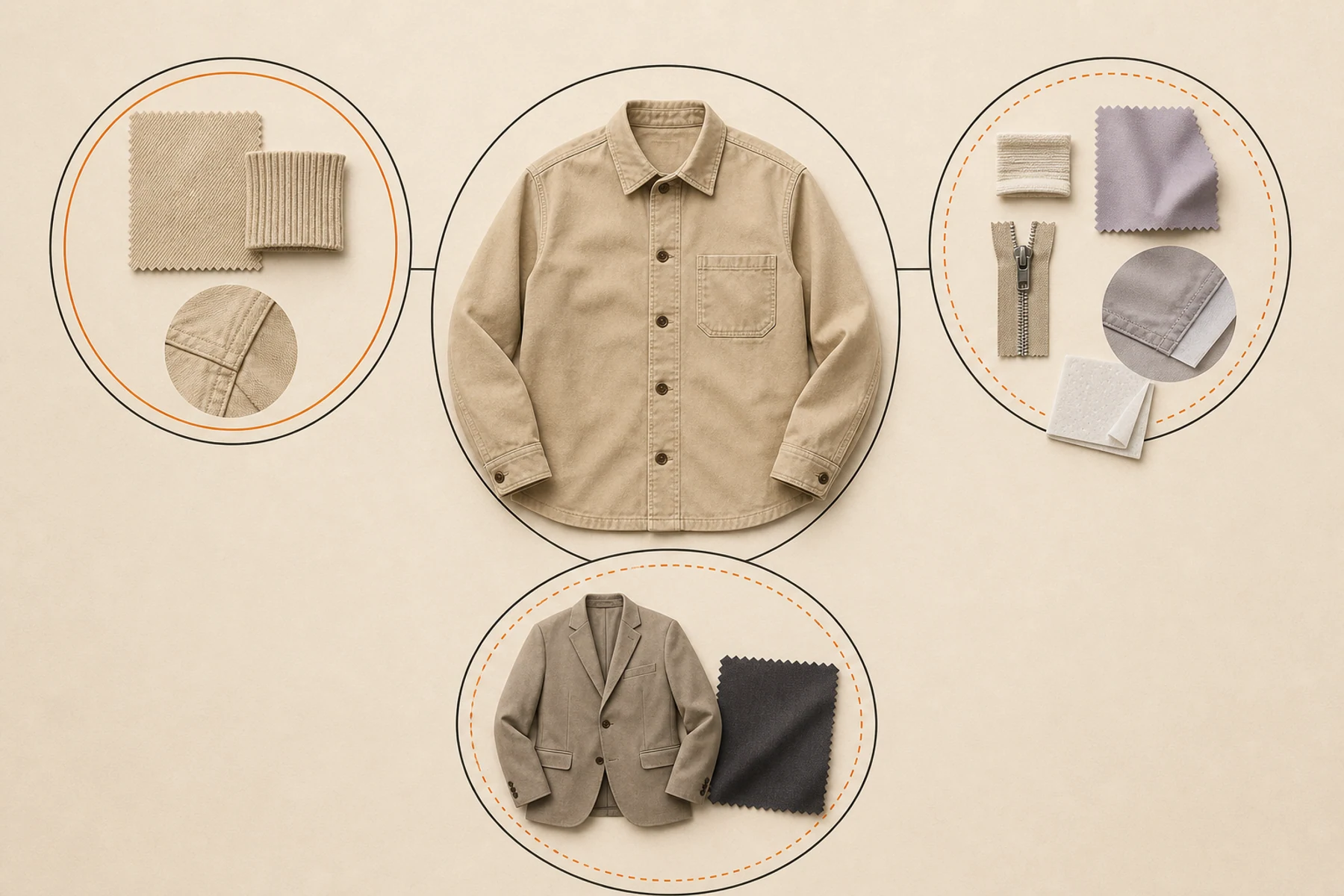 Four conditions that determine garment-dye suitability