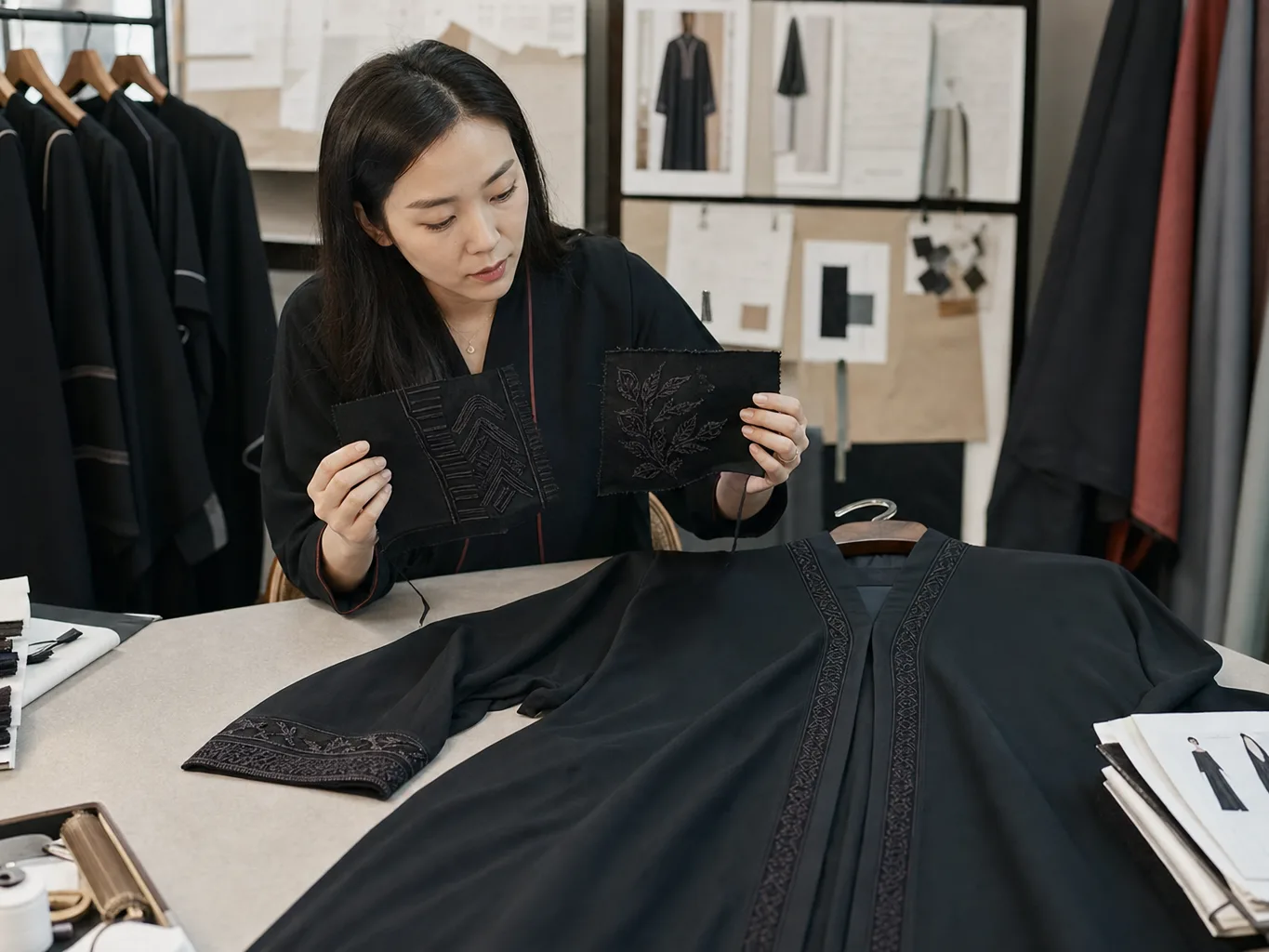 Abayas: abayas technique sample 1