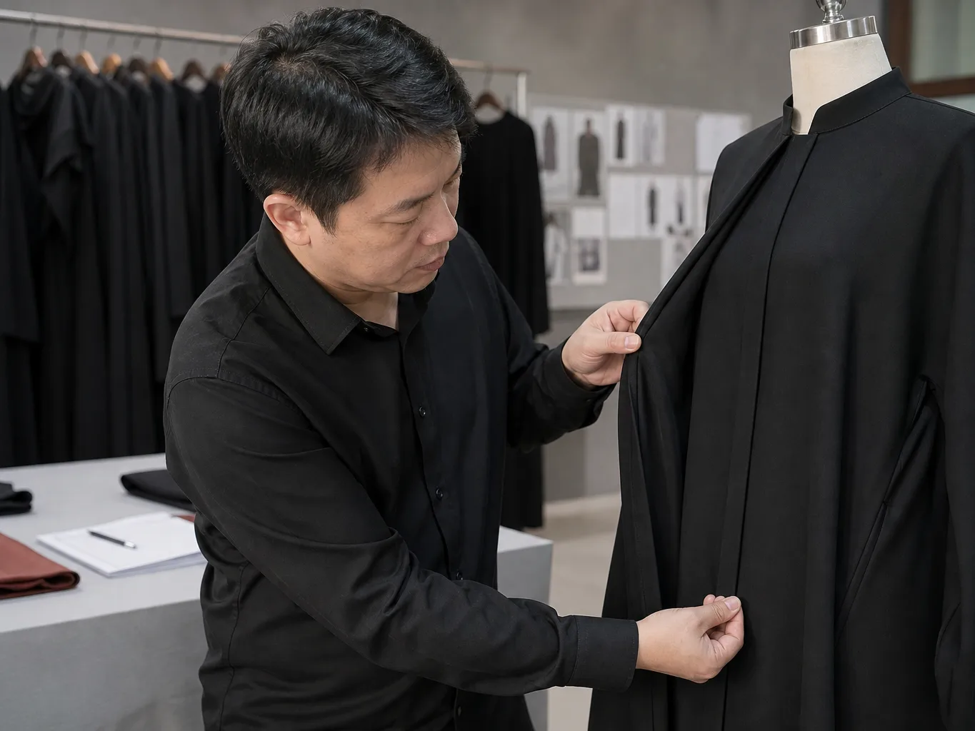 Abayas: drape and coverage