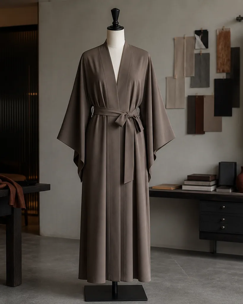 Abayas: straight silhouette