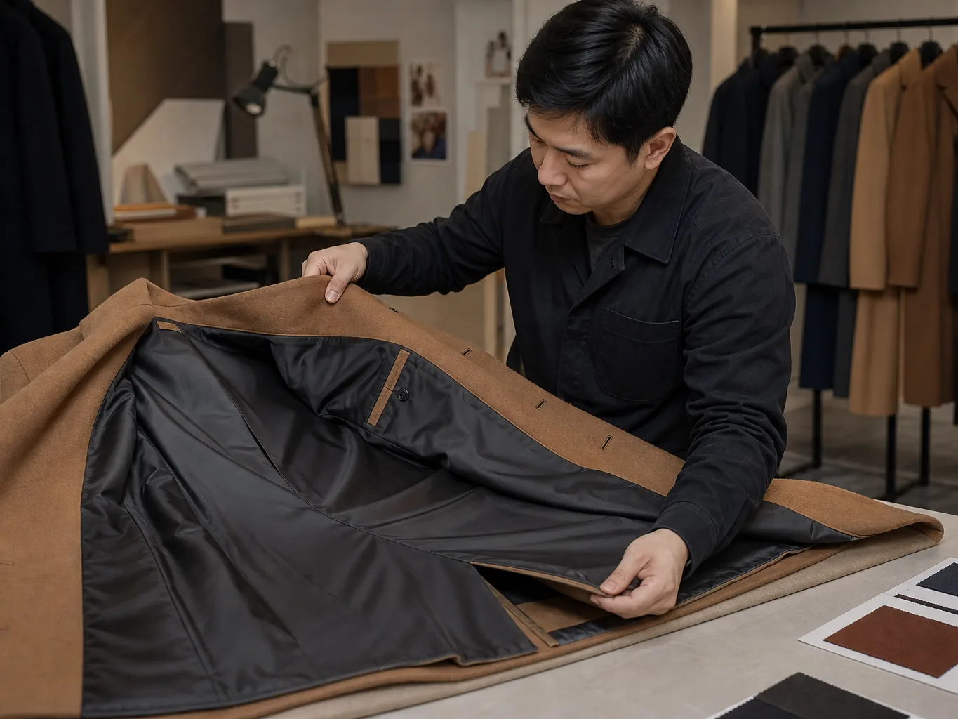 Mäntel: length and lining