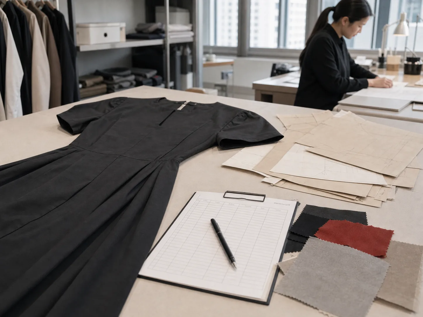 Vestidos: pattern making and sampling