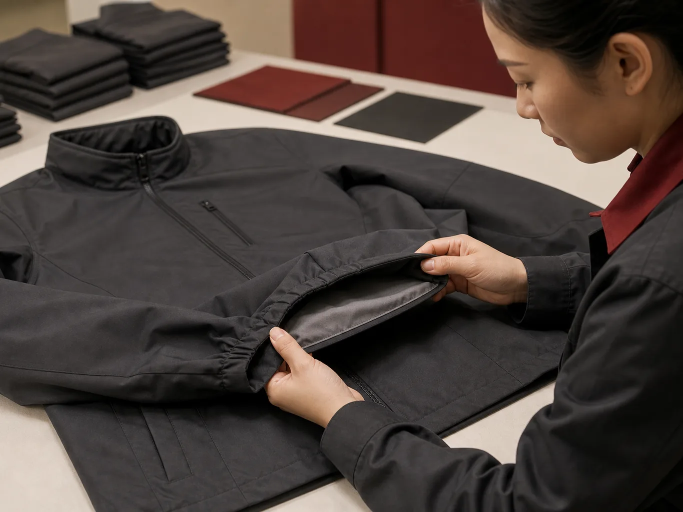 Jacken: seams and lining