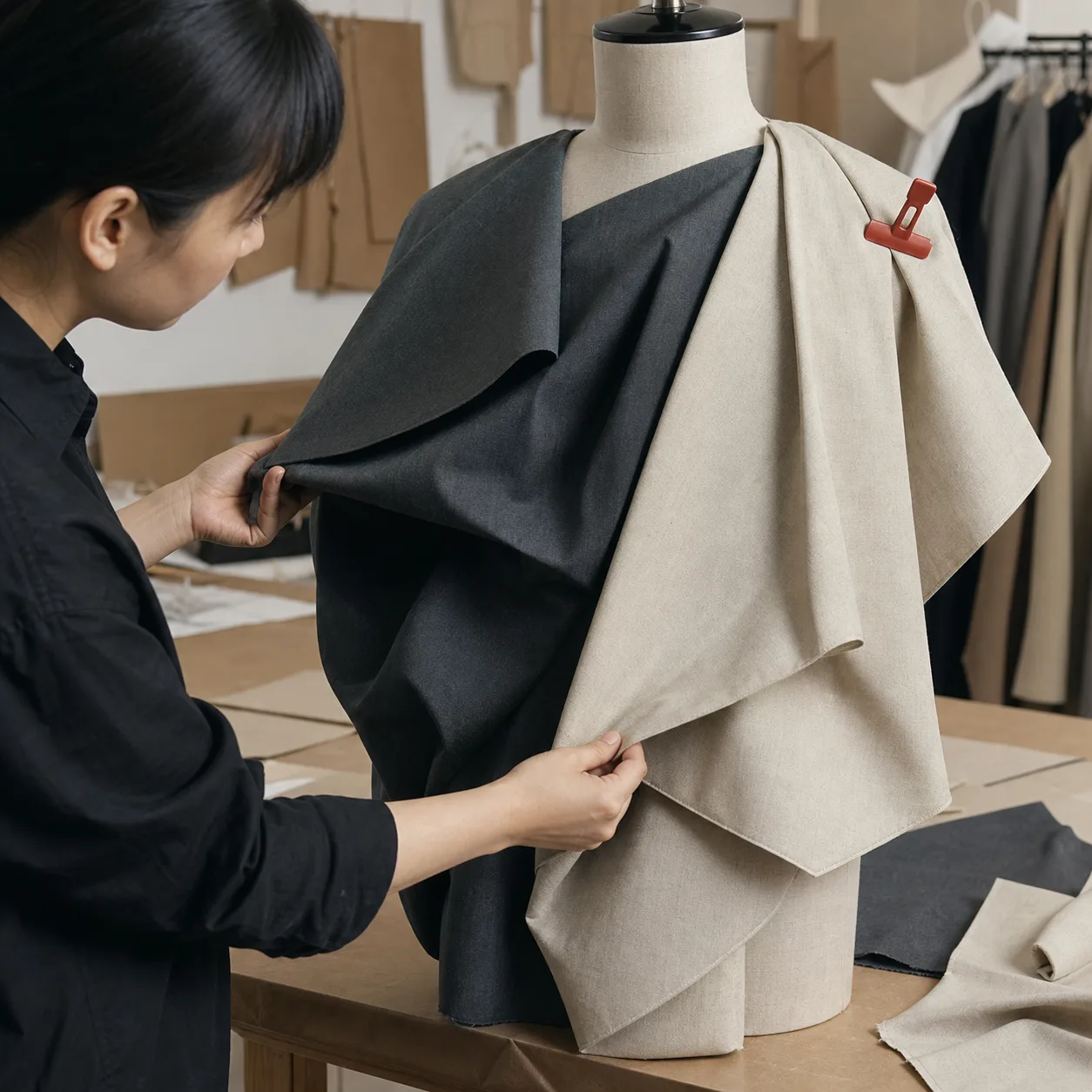 Otras prendas: material direction
