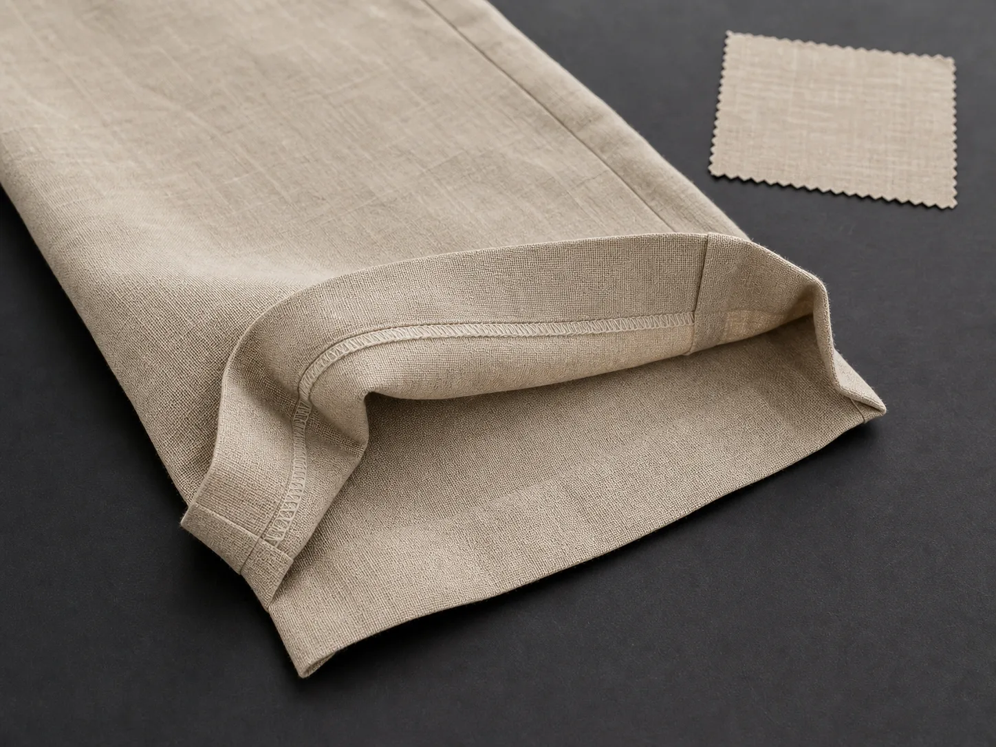 Pantalones: leg and hem