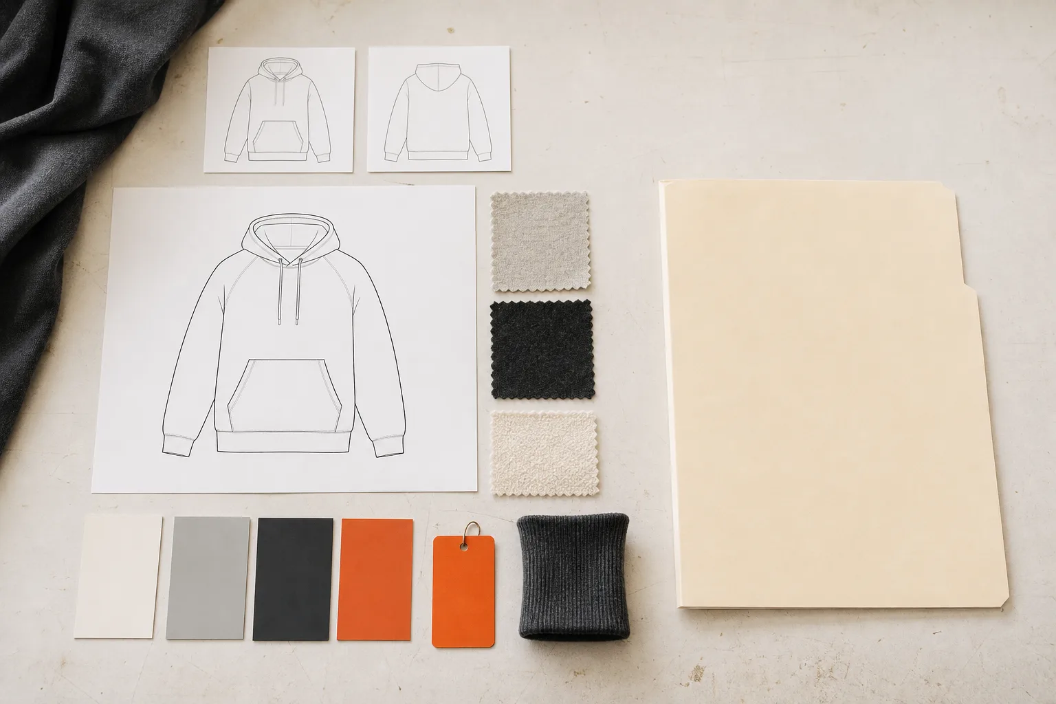 Custom apparel: buyer product brief