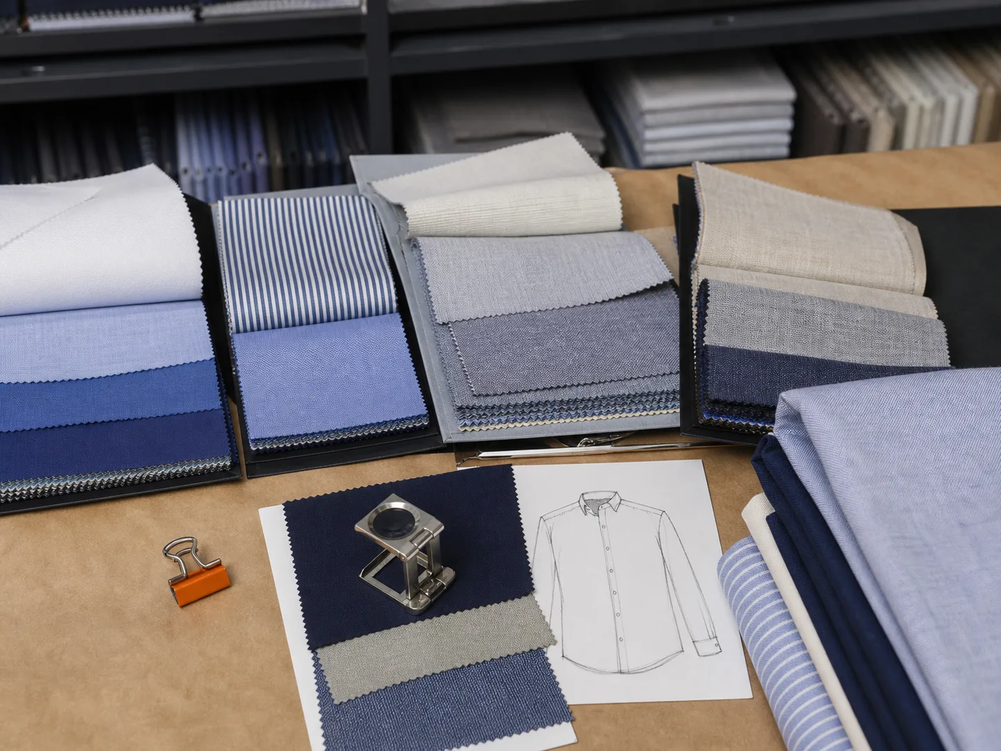 Camisas: fabric and trims sourcing