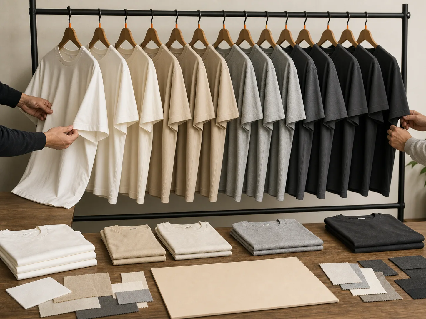 Camisetas: measurement check